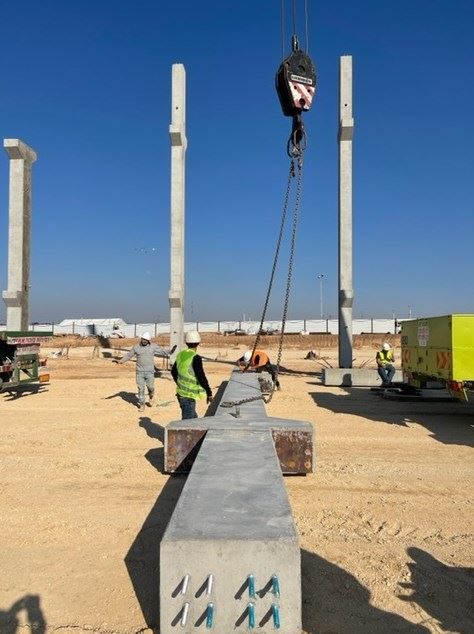 עמודים מתועשים / עמודים טרומיים